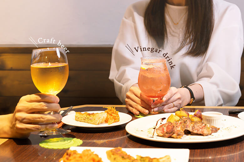 ドリンク手元トリミング